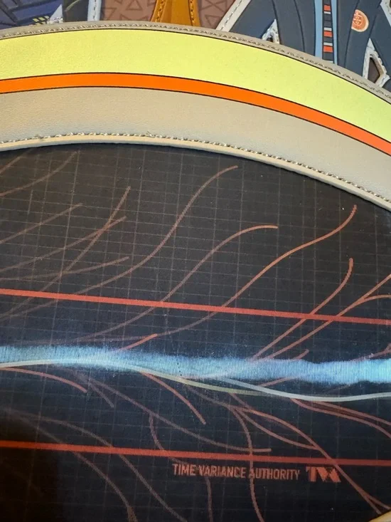 Loungefly Loki Time Variance Authority Brown & Tan Mini Backpack venticular - Picture 2 of 8